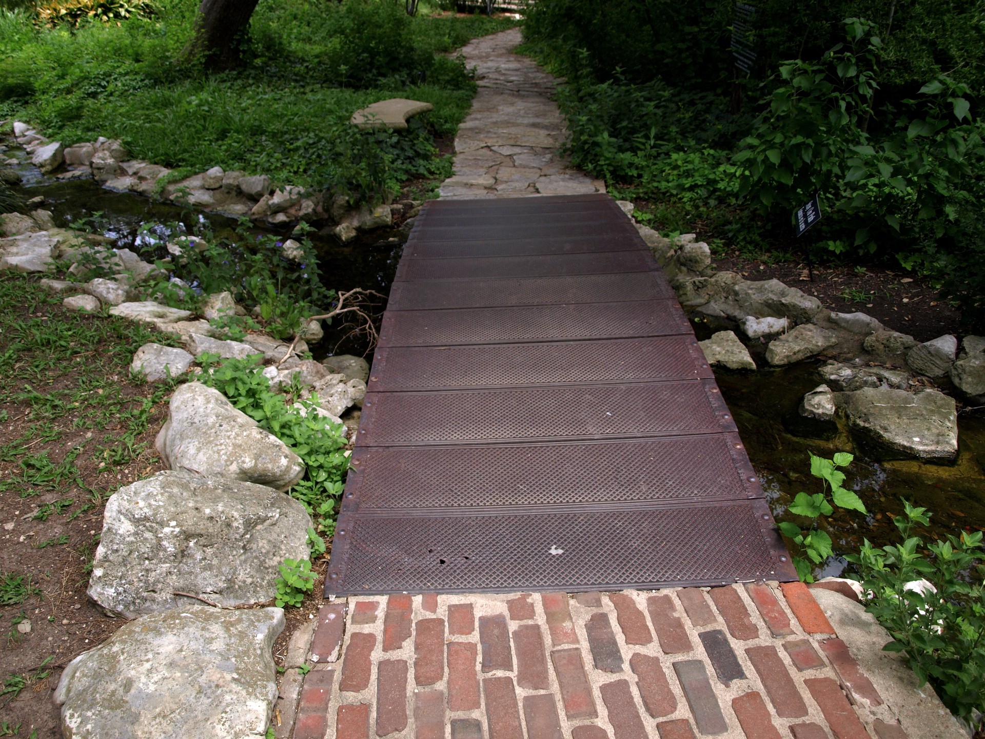 Footbridge From Congress Avenue
